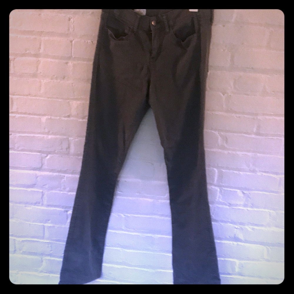 The Gap grey skinny flare jeans